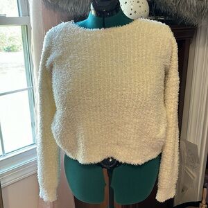 Reversible fuzzy sweater